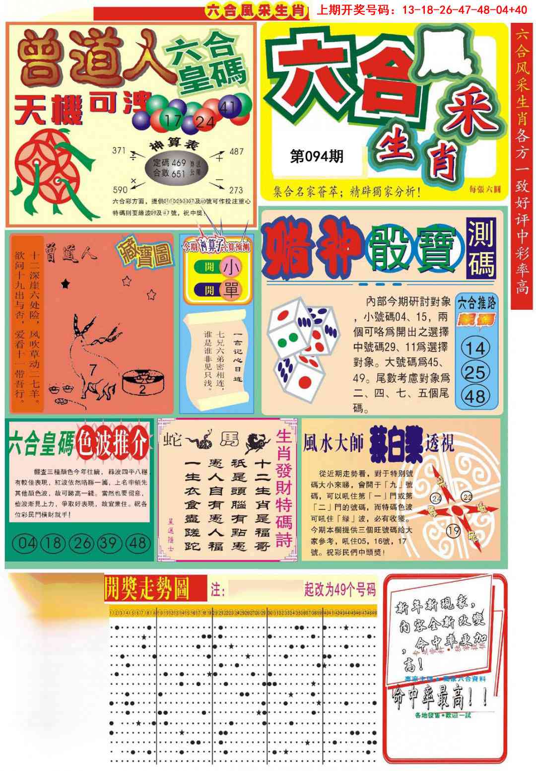 094期六合风采A[图]