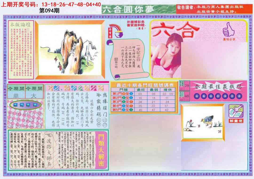 094期(新版)六合圆你梦A[图]